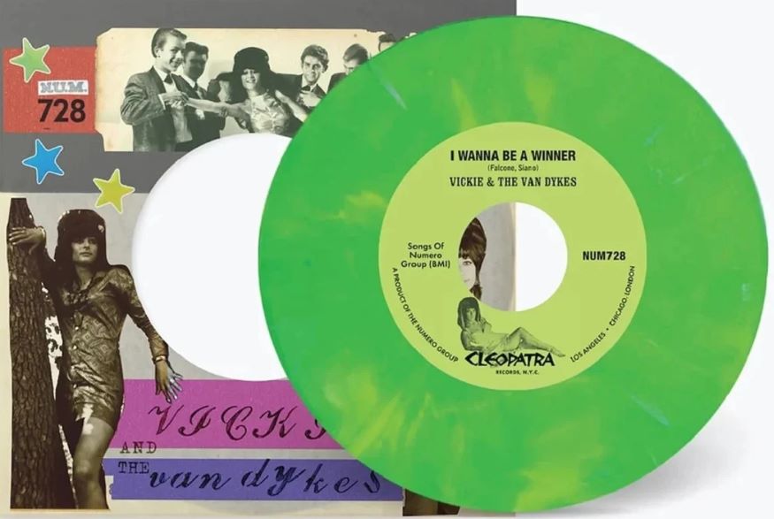 Vickie & The Van Dykes - I Wanna Be A Winner + 1 ( Ltd Color )